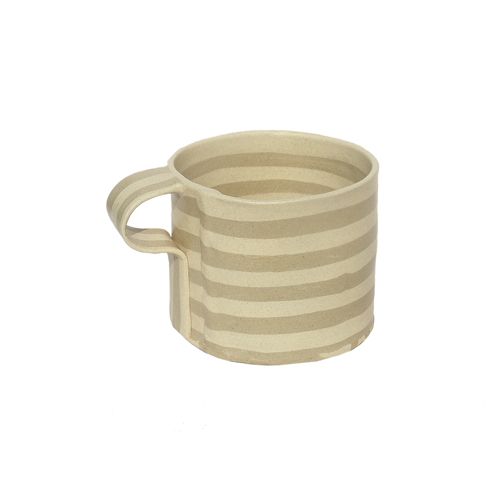 Paper Mug Stripe Pistachio 360ml
