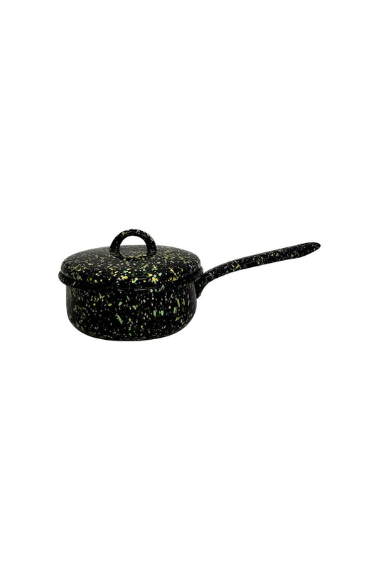 Universe Enamelware Saucepan 16cm (Earth Green)