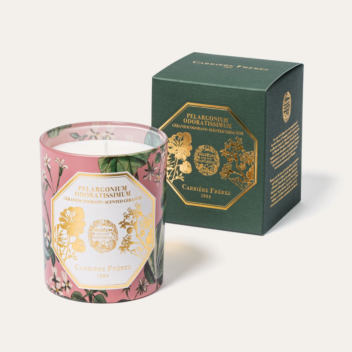 Natural History Museum Geranium Candle 185g