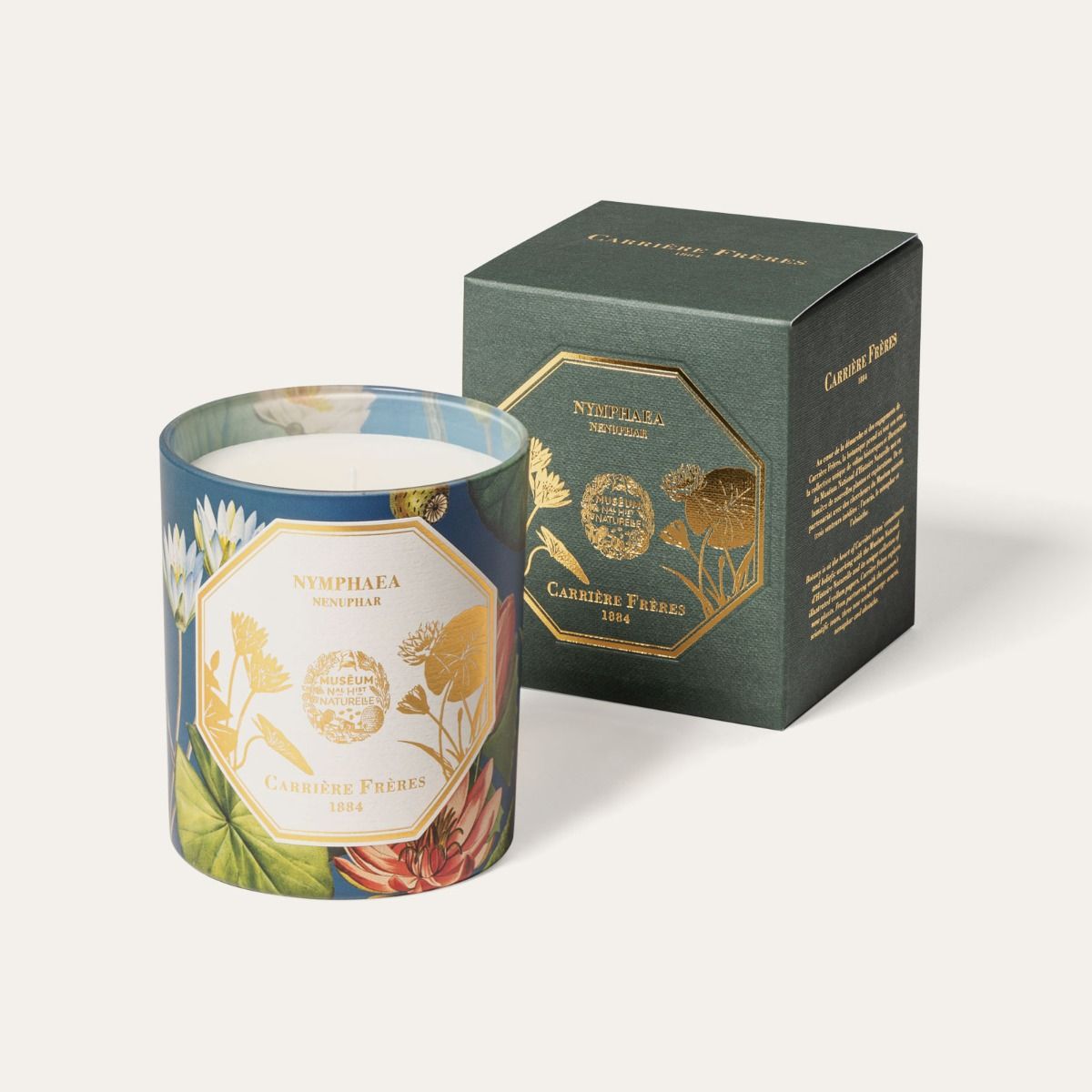 Natural History Museum Waterlily Candle 185g