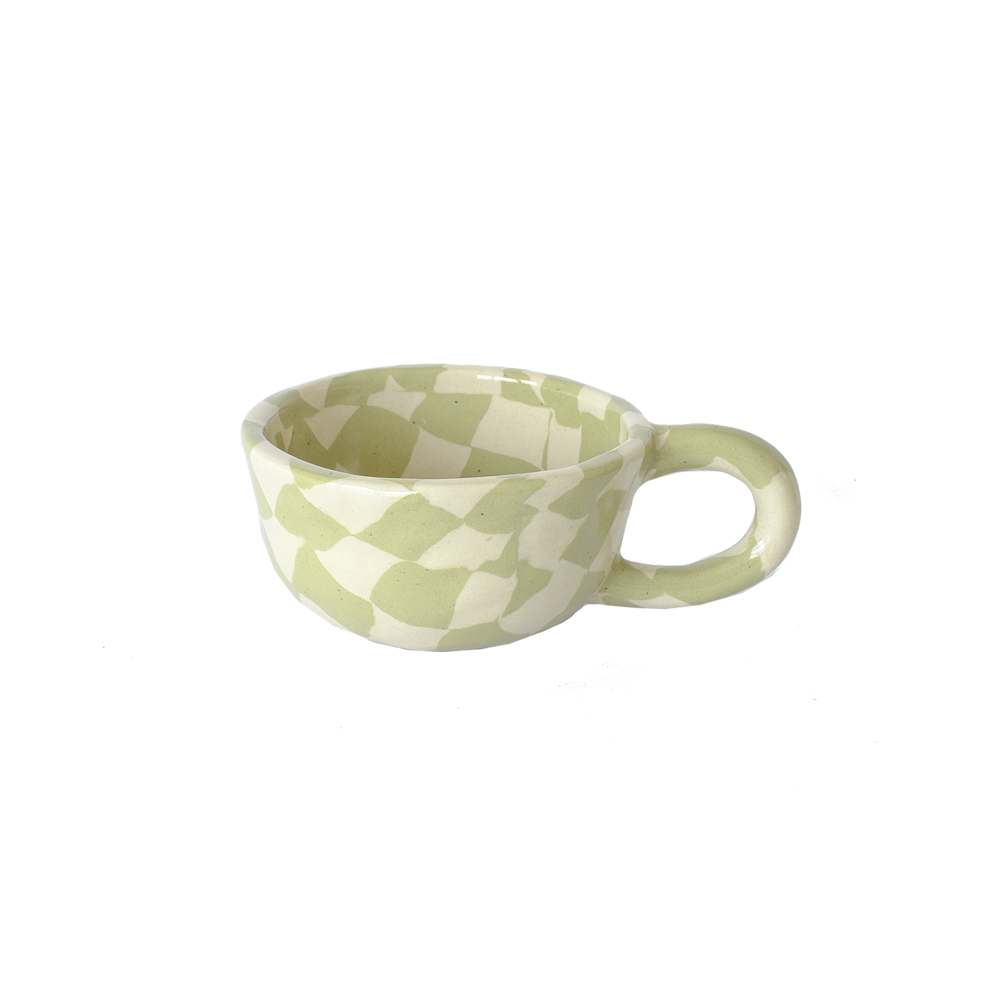 Latte Mug Check Apple 190ml