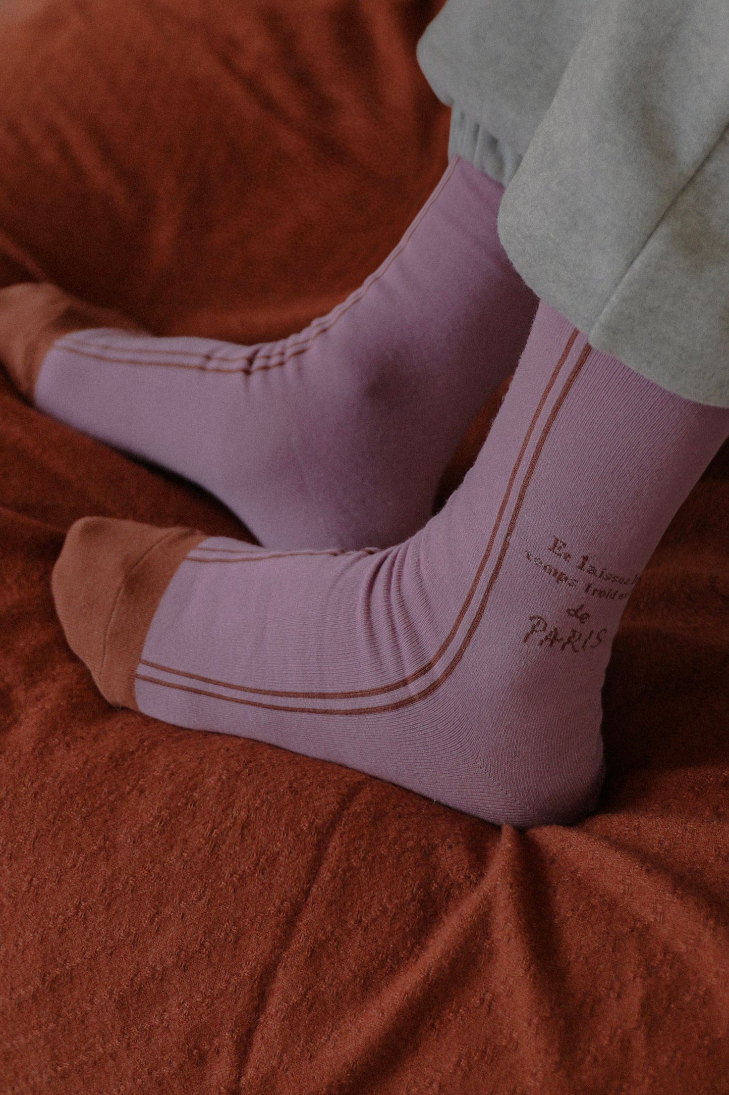 Cuddle Weather Socks (Lilac)