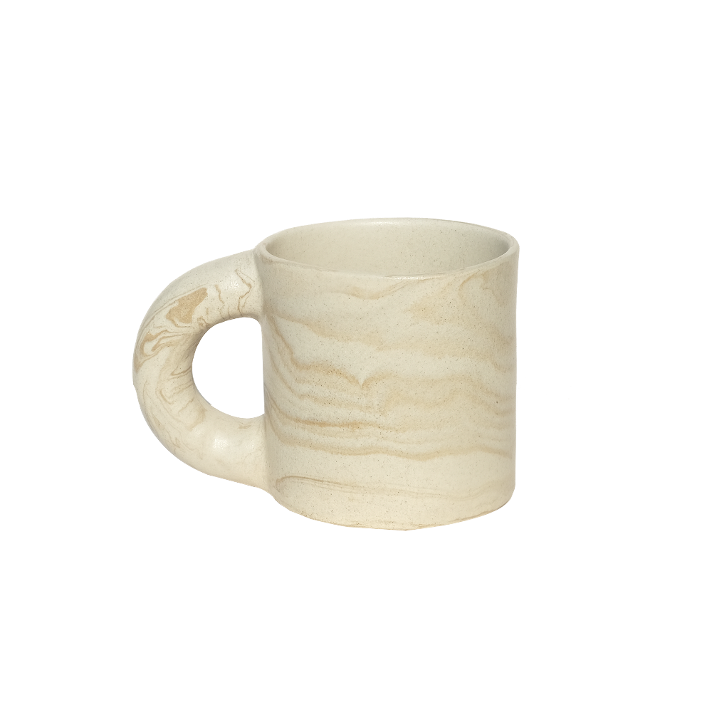 Marble Mug Ivory M