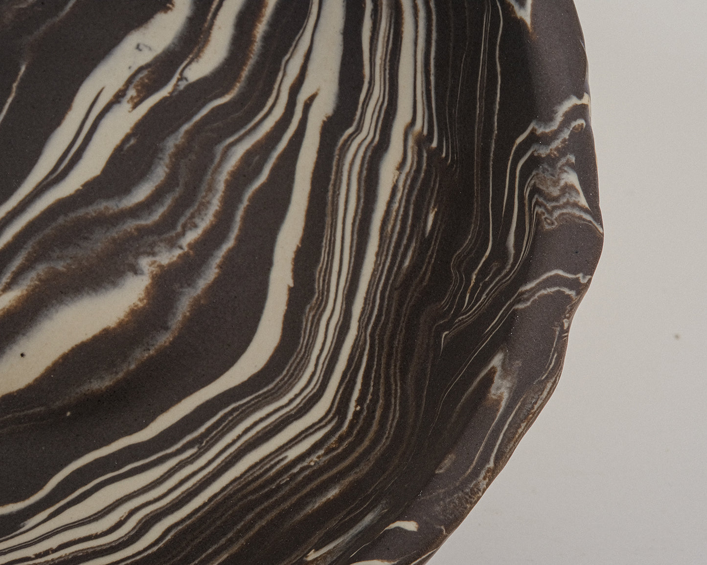 Marble Bowl Dark Chocolate Small