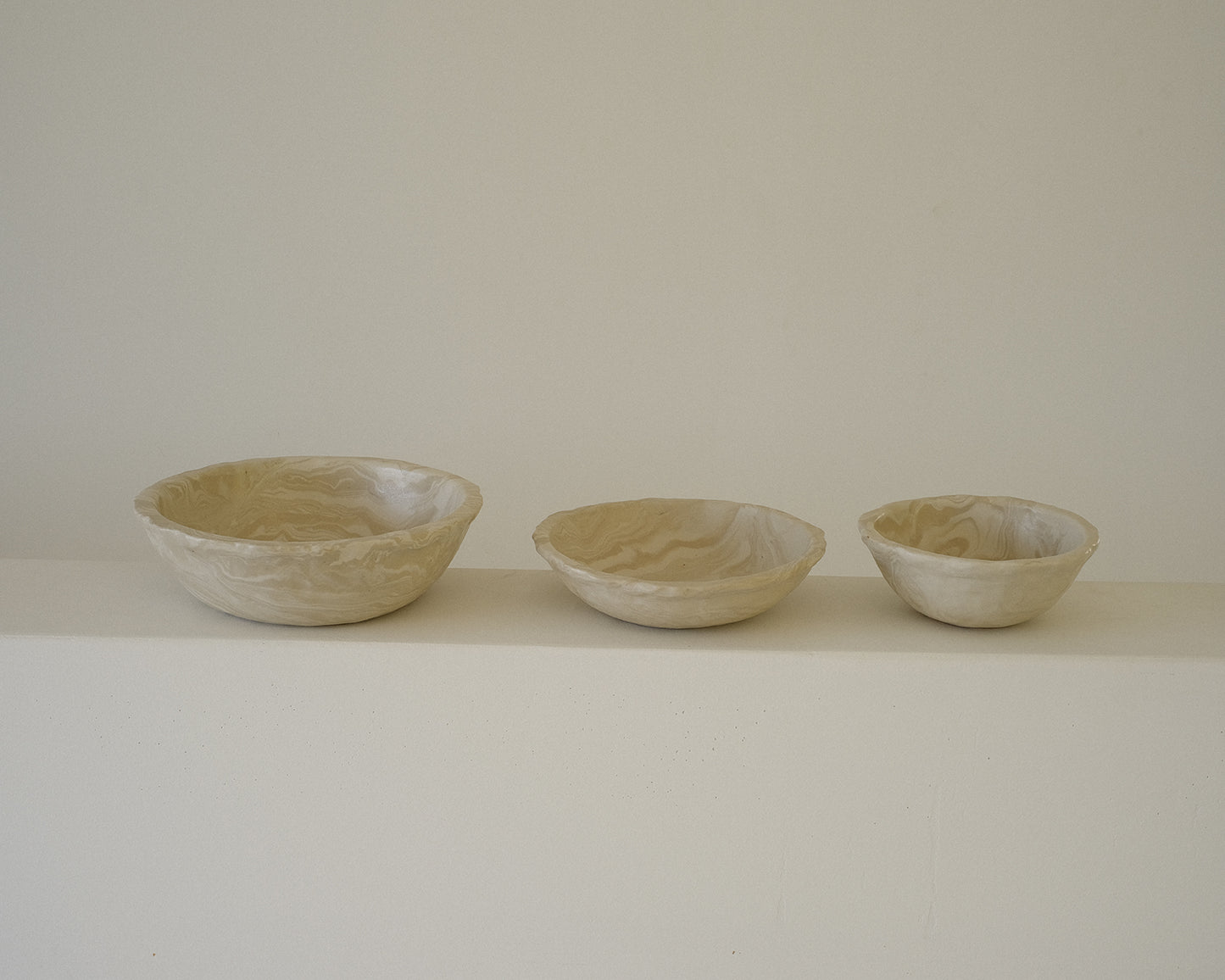 Marble Bowl Beige Small