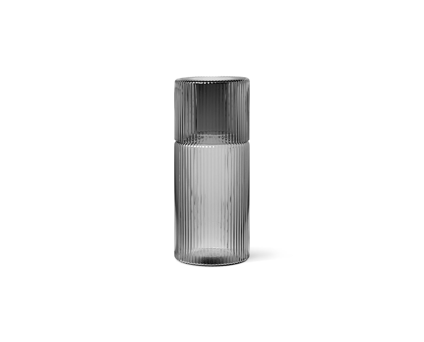 Ripple Small Carafe Set (Smoked Grey)
