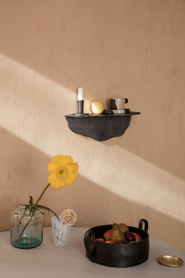 Inlay Cup with Saucer 200ml (Sand/Black)