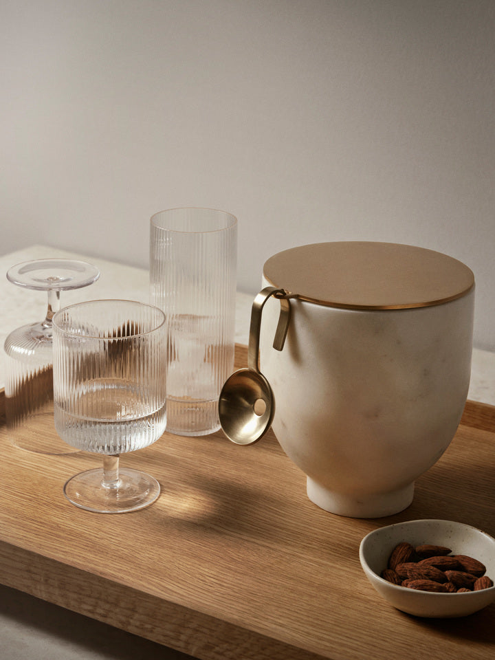 Ripple Wine Glasses Set of 2 (Clear)