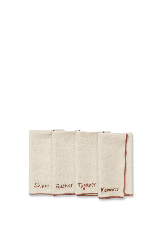 Occasion Napkins Set of 4 (Natural)