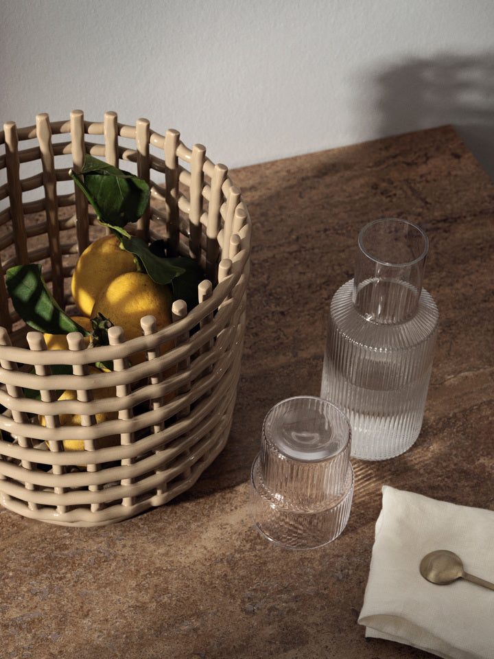 Ripple Small Carafe Set (Clear)