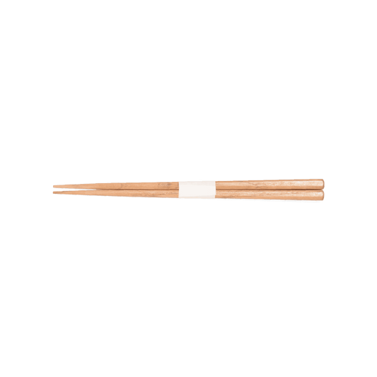 A pack shot of the back of Studio M' Gros Chestnut Chopsticks 22.5cm.