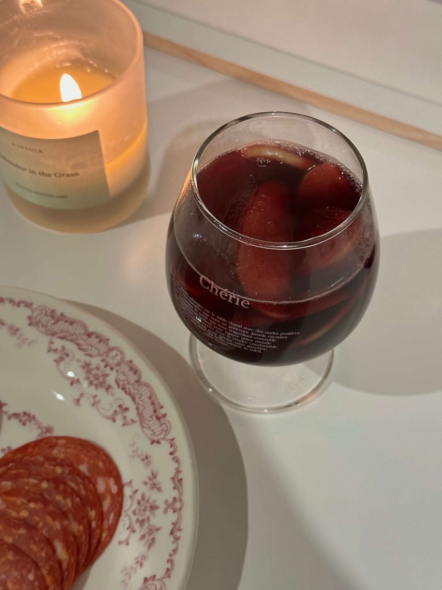 Haus Haus x Hôtel827 Chèrie Wine Glass (Pink)