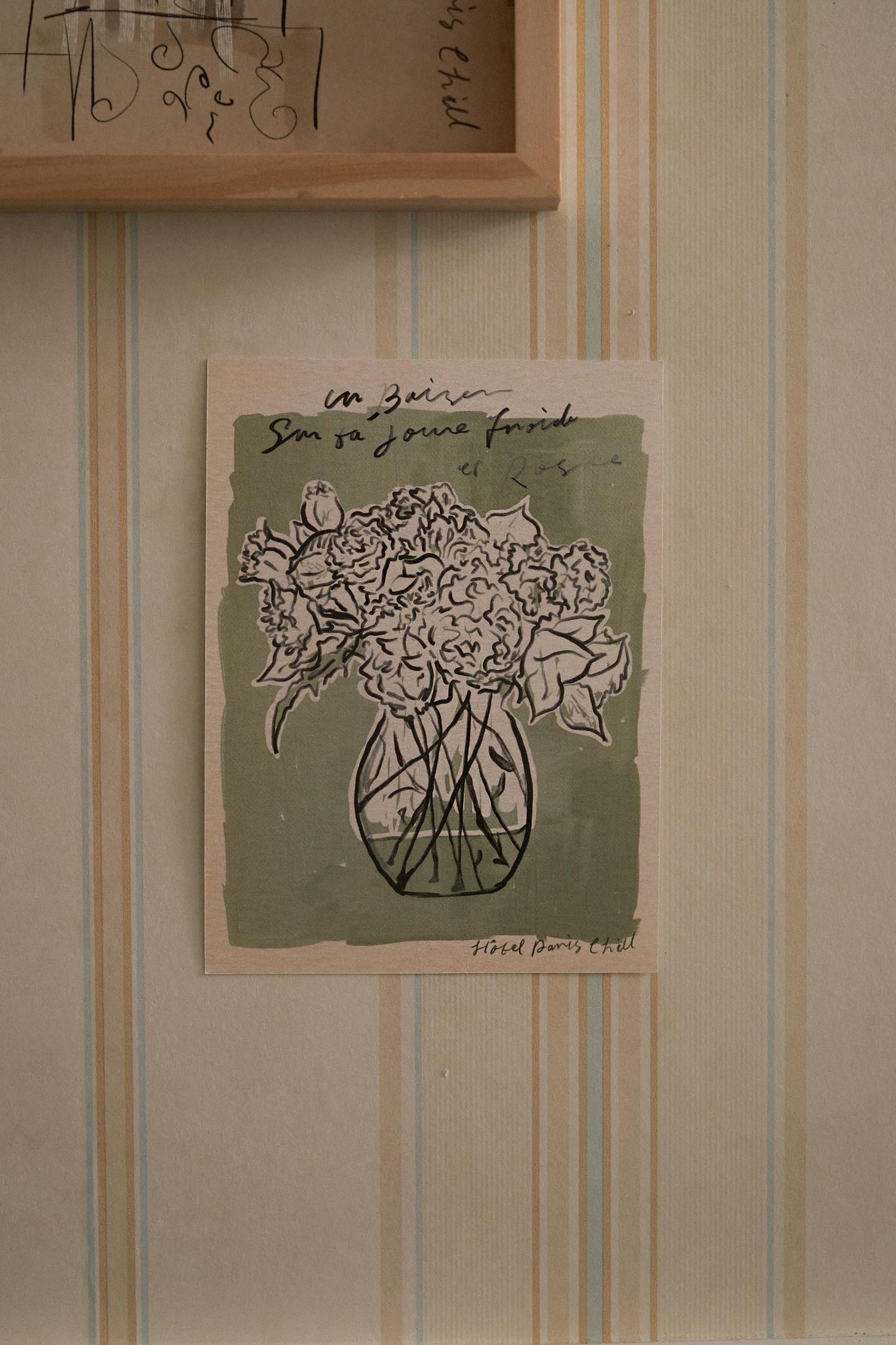 Roses and Kisses Postcard