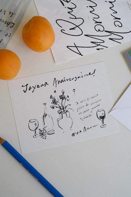 On Our Anniversary Postcard