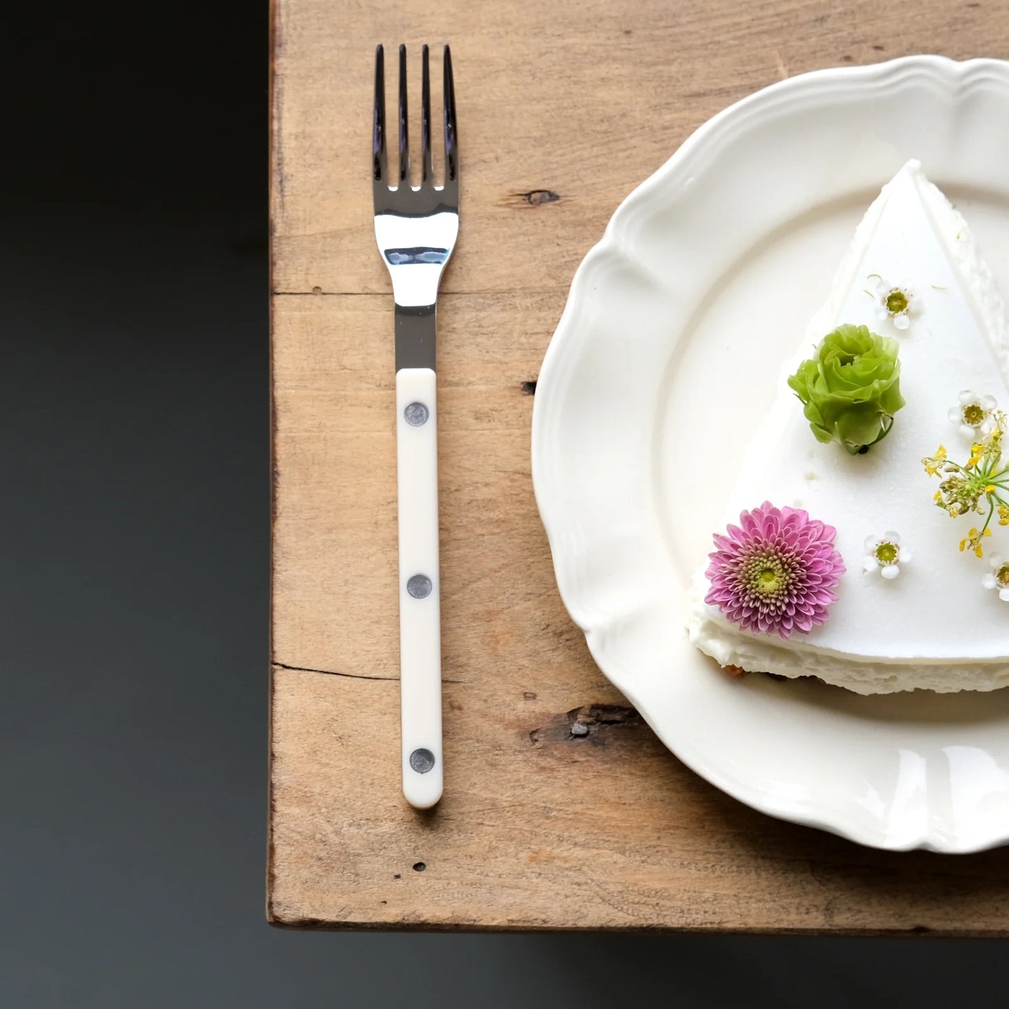 Bistrot Shiny Solid Cutlery - Ivory