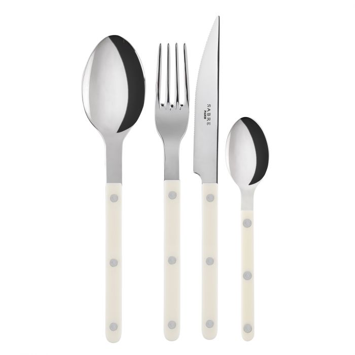 Bistrot Shiny Solid Cutlery - Ivory