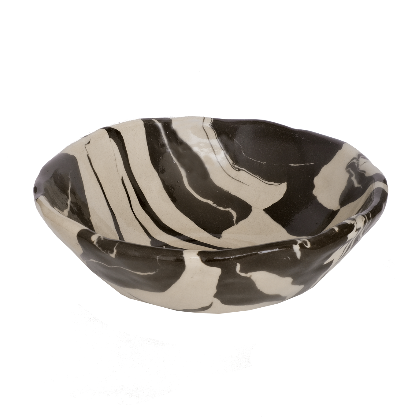 Bowl Marble Black M