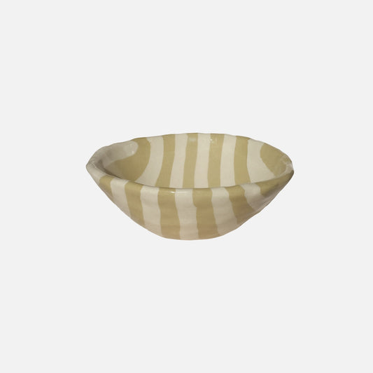 Bowl Stripe Olive S