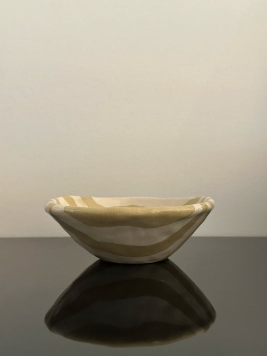 Bowl Stripe Olive S