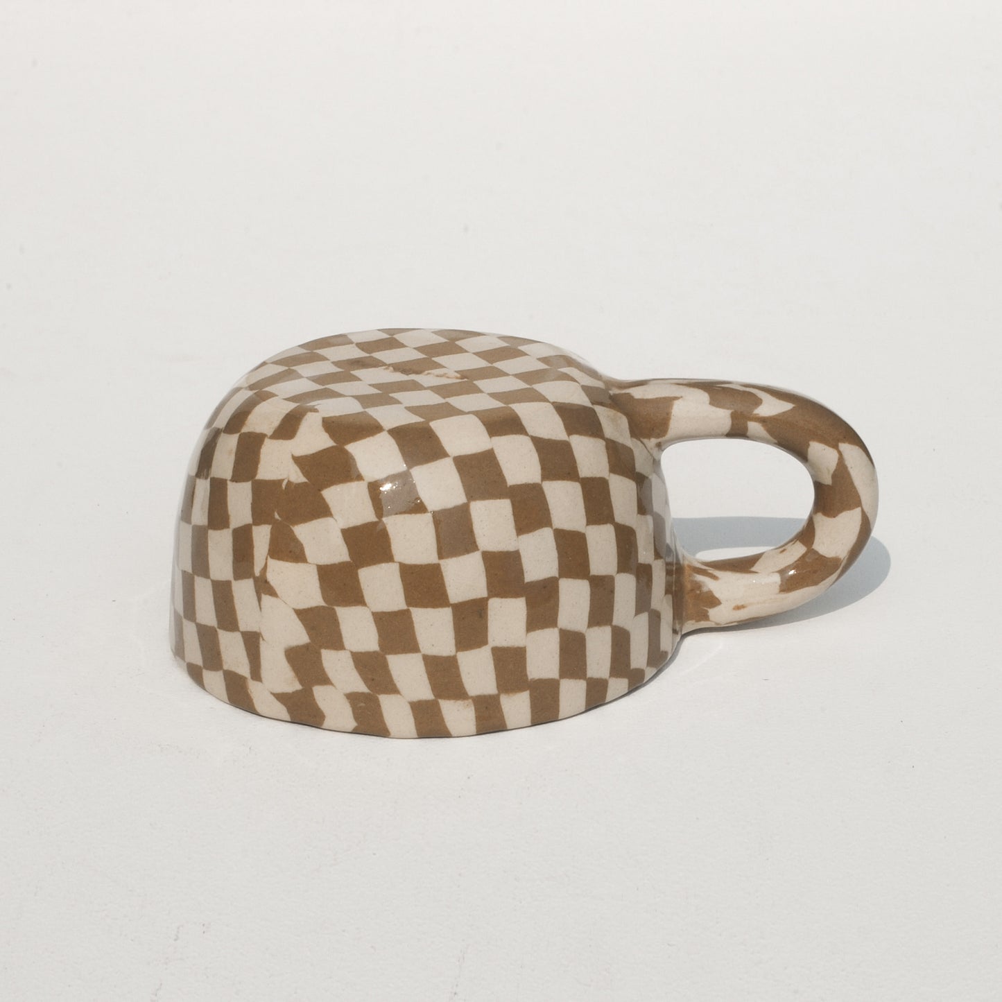 Latte Mug Check Choco 260ml