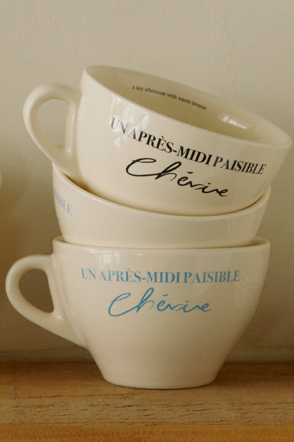 Lazy Vibes Coffee Cup Light Blue