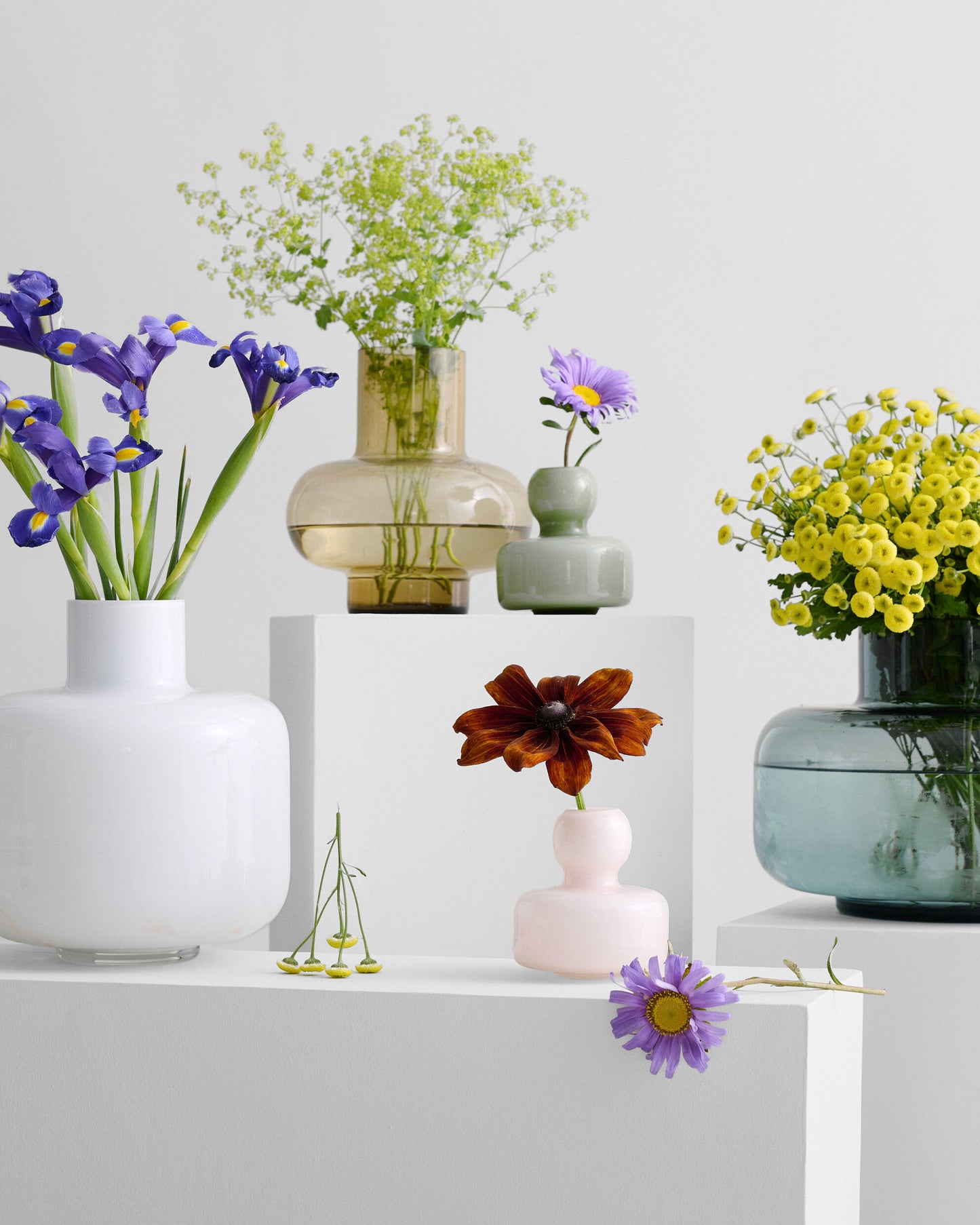 Flower Vase (Olive Opal)