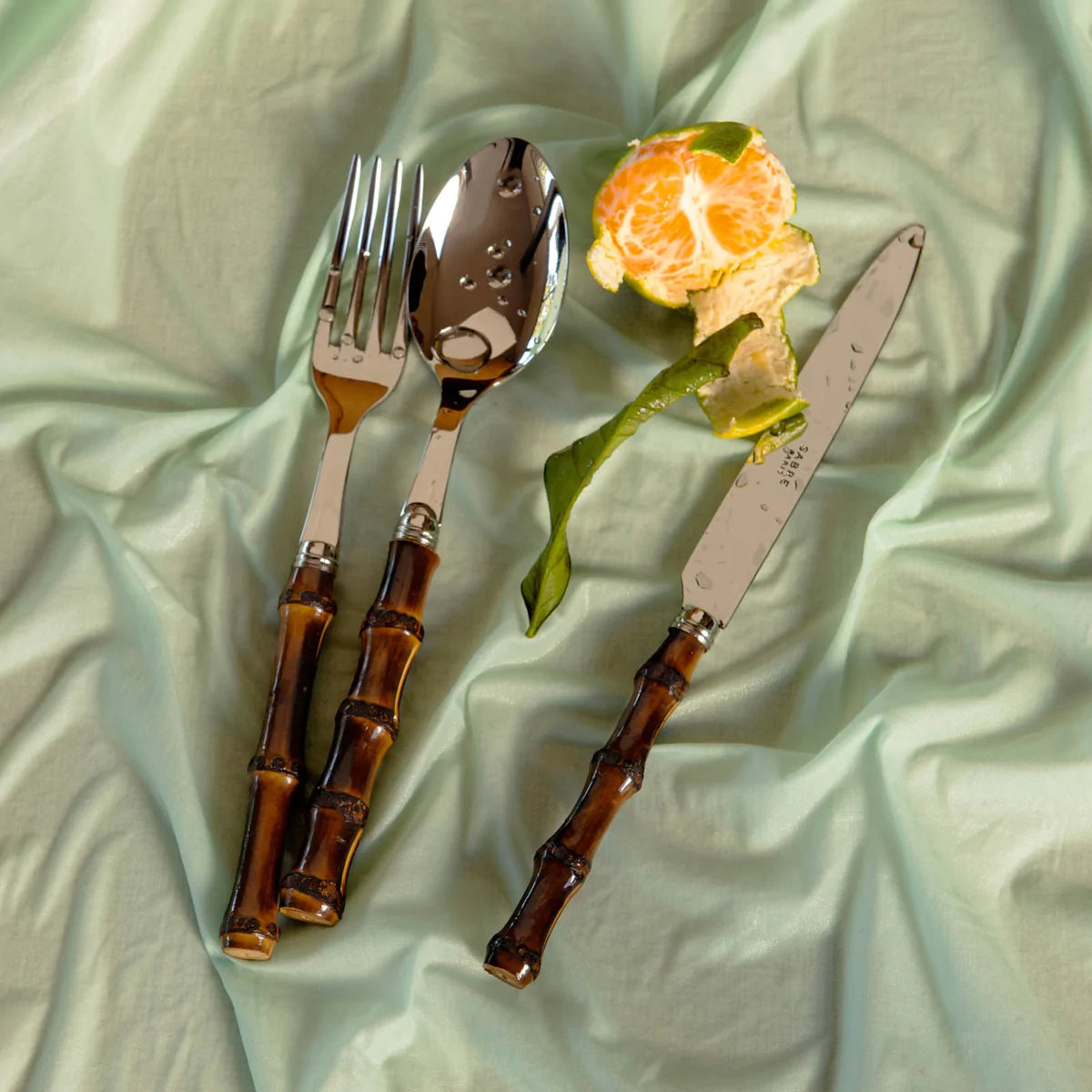 Panda Cutlery - Dark Bamboo