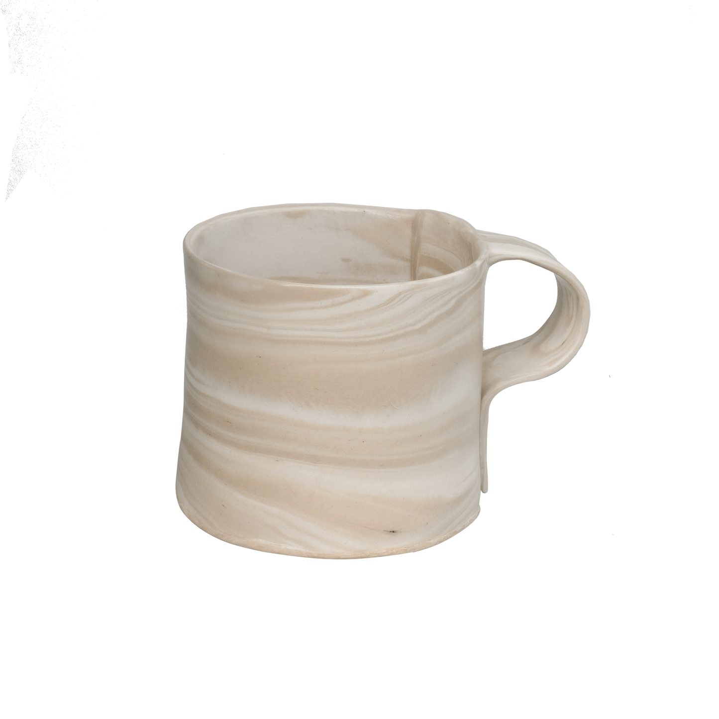 Paper Mug Marble Beige 400ml