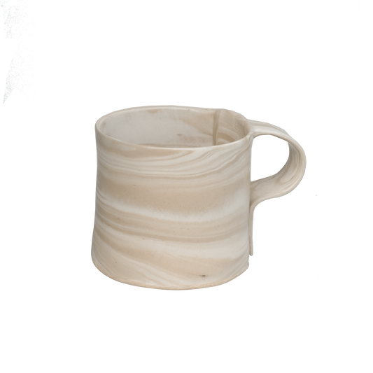 Paper Mug Marble Beige 400ml