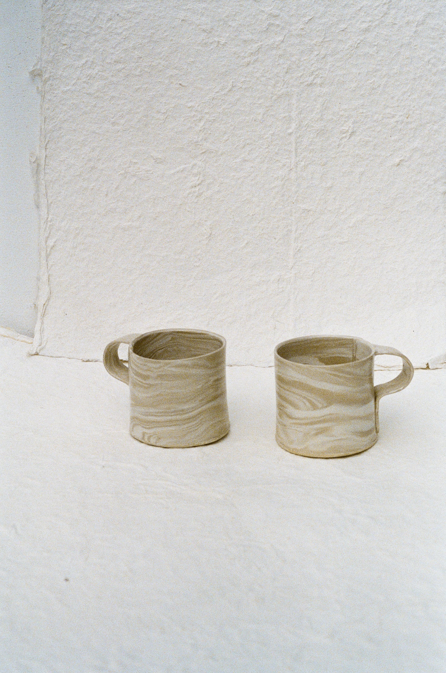 Paper Mug Marble Beige 400ml