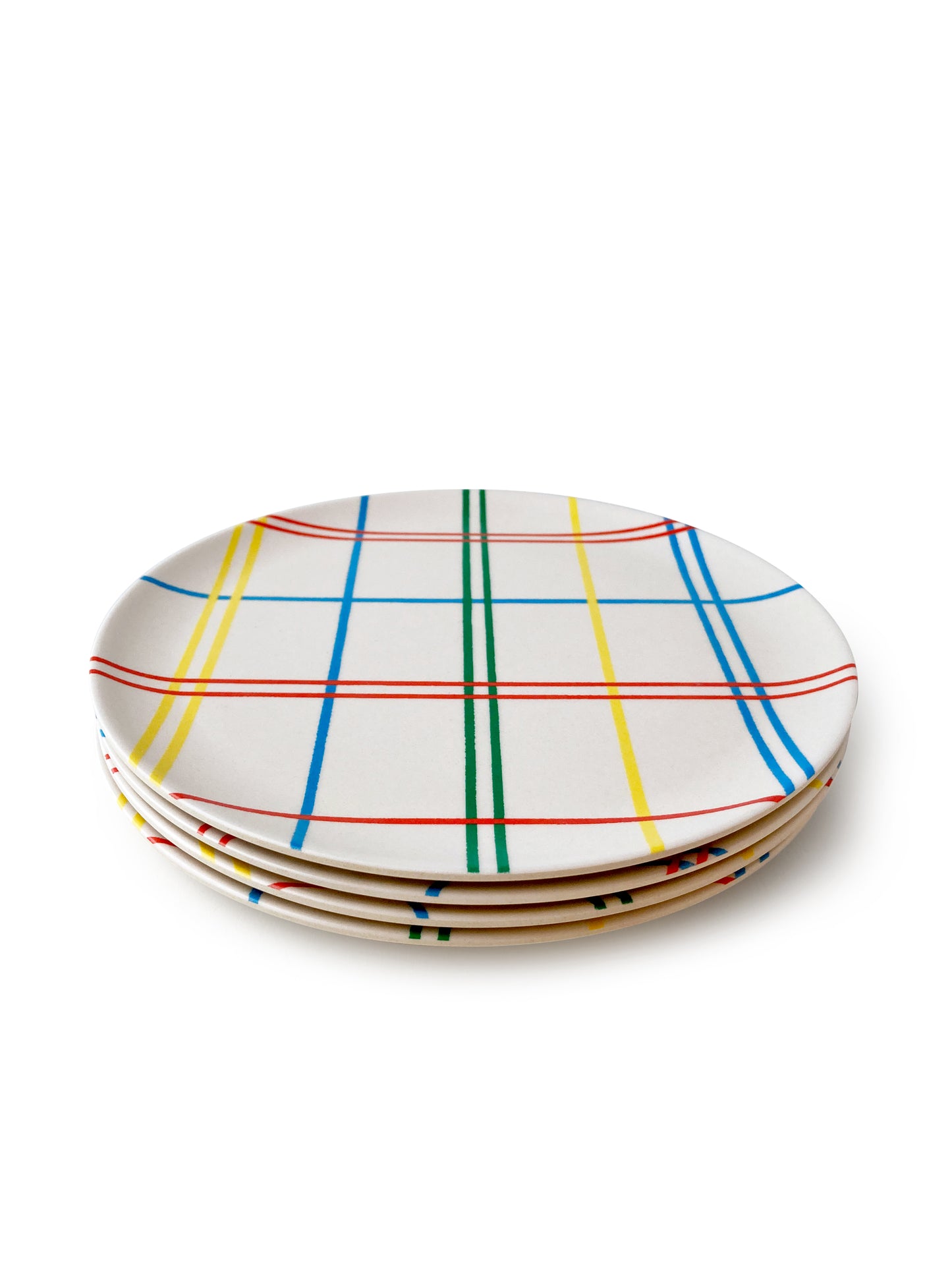Plaid Side Plate 20cm