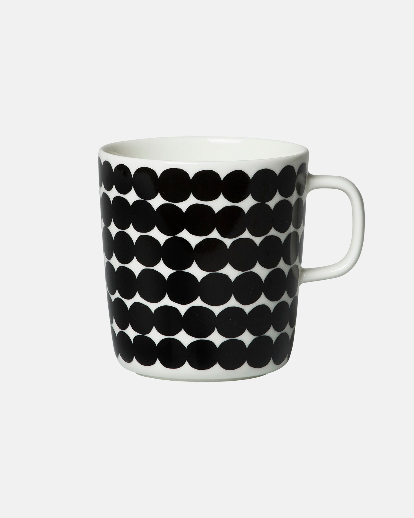 Oiva / Räsymatto Mug 400ml (White, Black)
