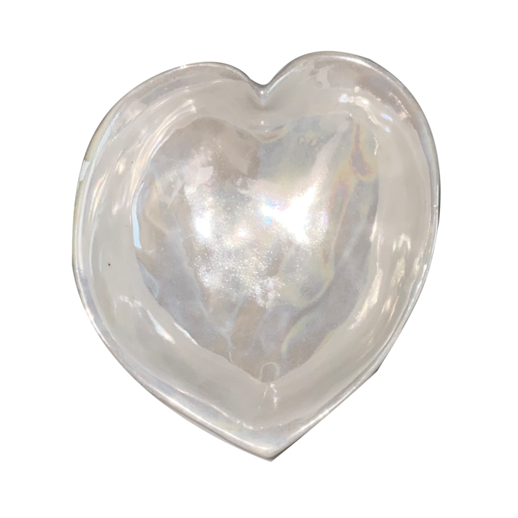 Small Heart Dish Pearl