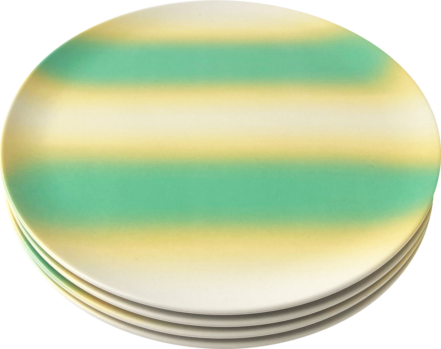 Soft Stripe Green Side Plate 20cm