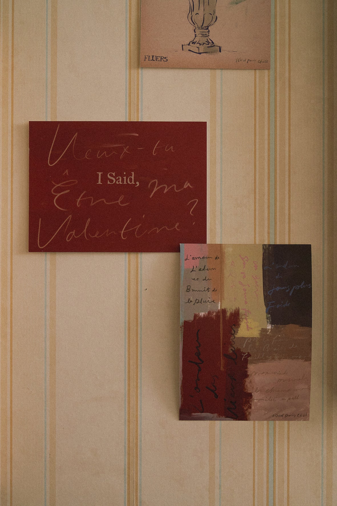 What I Said on Valentine's Day Postcard