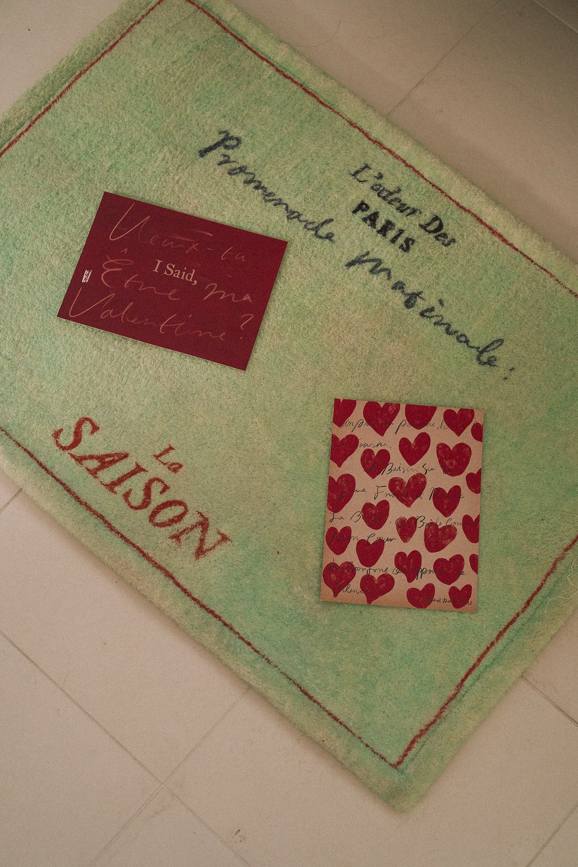 What I Said on Valentine's Day Postcard
