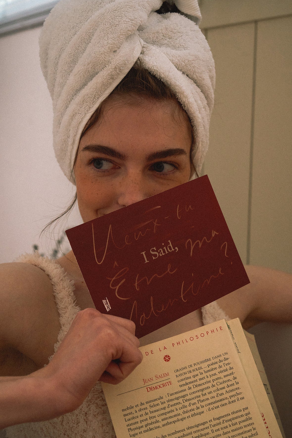What I Said on Valentine's Day Postcard