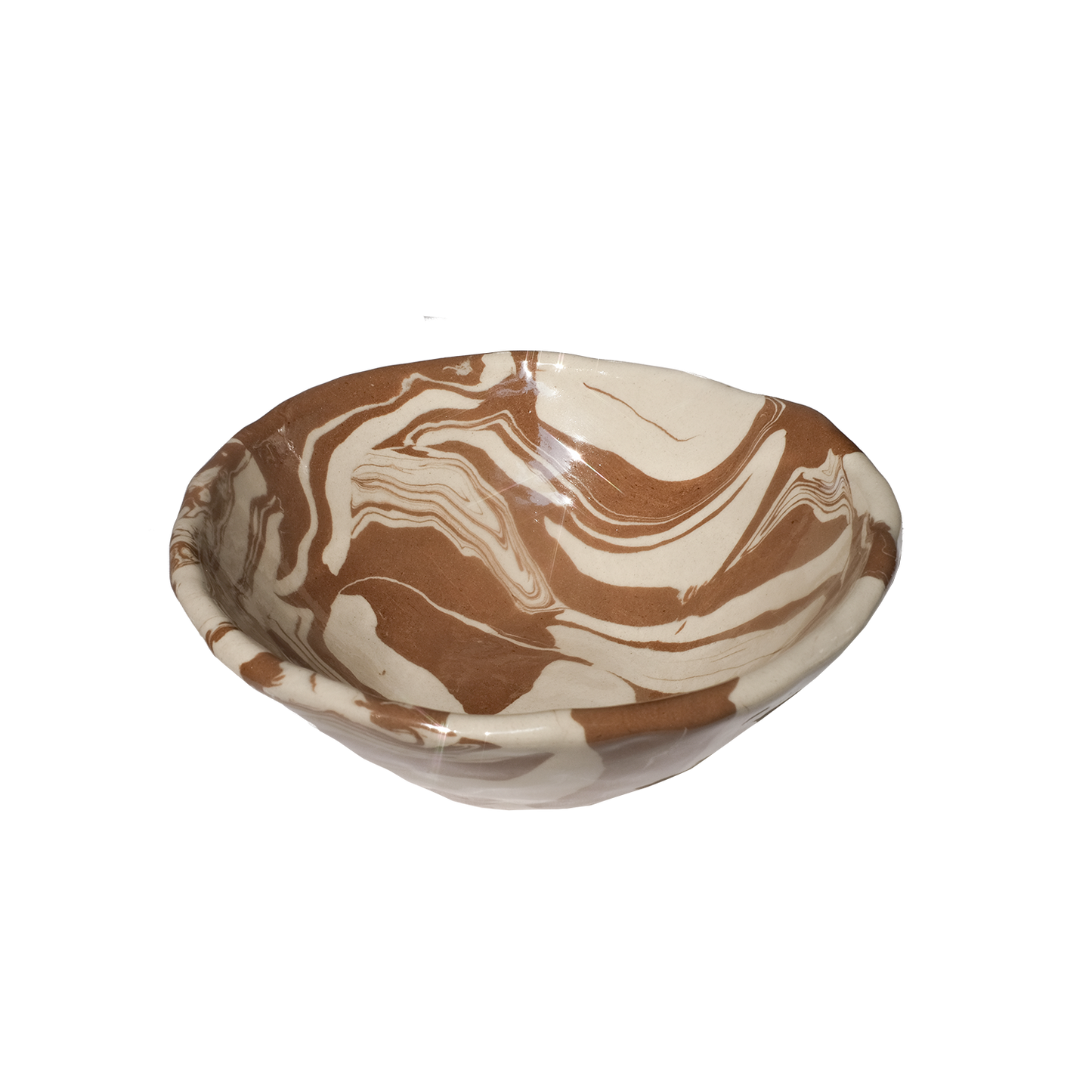 Bowl Marble Choco S