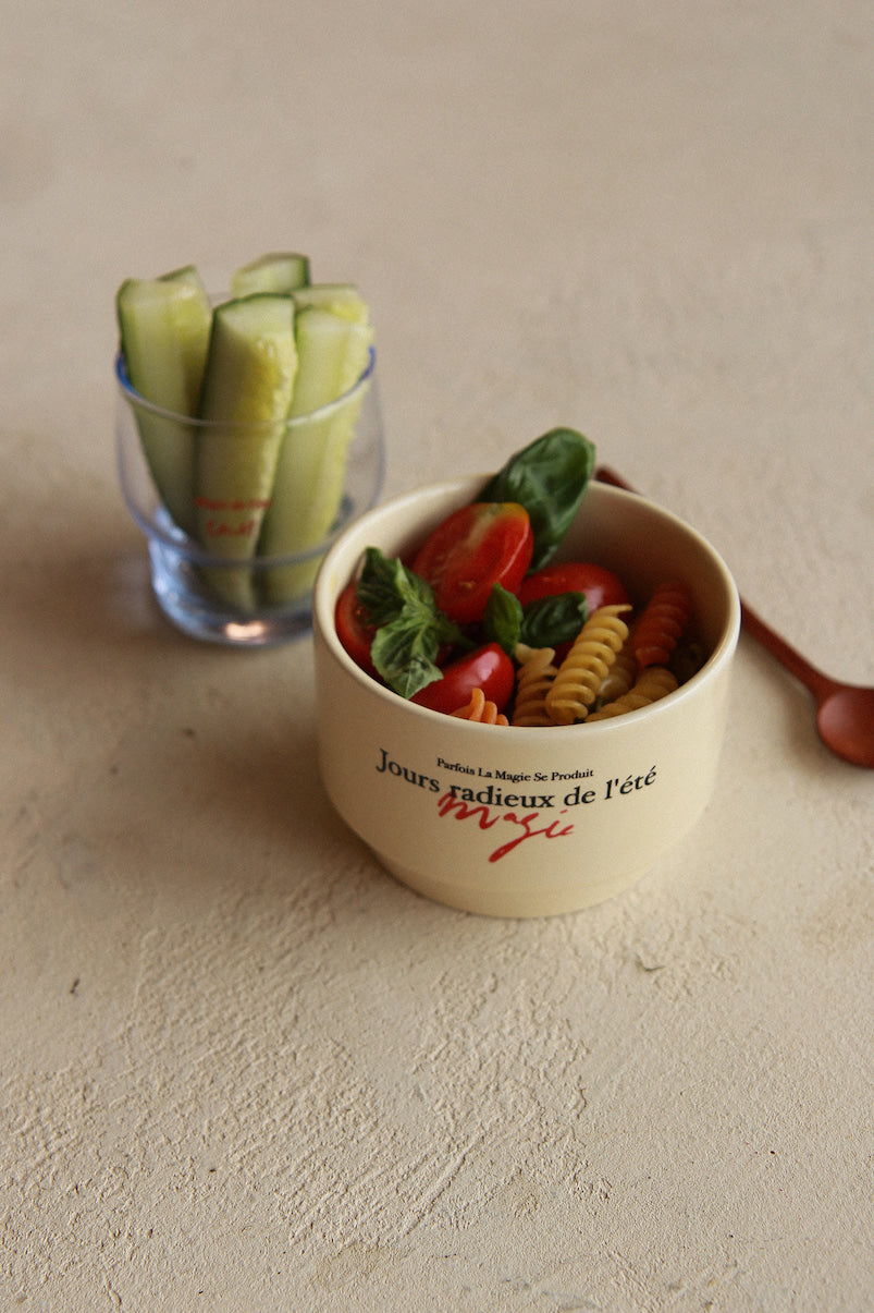 la Magie Stackable Bowl Rouge