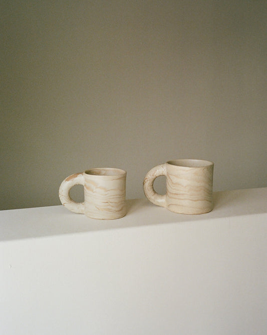 Marble Mug Ivory M