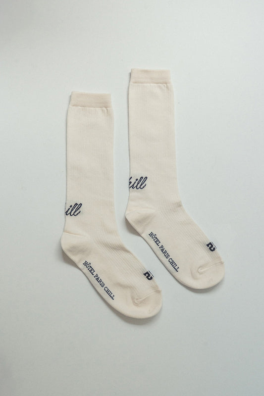 Summer Chill Socks (Pale Cotton)