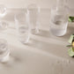 Ripple Glass Set of 4 (Clear)