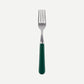 Pack shot of Sabre Paris Pop Unis cake fork in Green