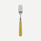 Sabre Paris Pop Unis Cake Fork in yellow corn
