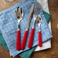 Pop Unis Cutlery - Burgundy