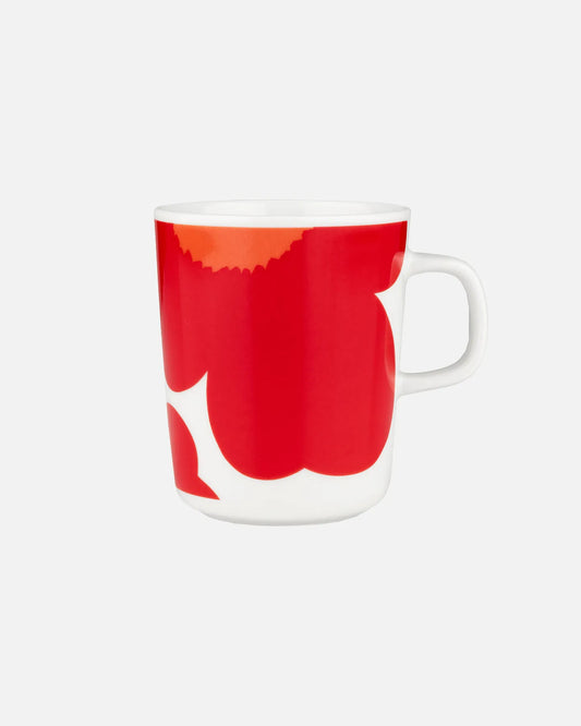 Oiva / Iso Unikko 60th Anniversary Mug 250ml (White, Red)