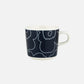 Oiva / Piirto Unikko Coffee Cup 200ml (White, Dark Blue)