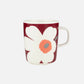 Oiva / Unikko Anniversary Mug 250ml (White, Dark Cherry, Ash Grey)