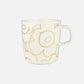 Oiva / Piirto Unikko Mug 400ml (White, Gold)
