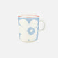 Marimekko Oiva / Juhla Unikko Mug 250ml (White, Light Blue, Orange Red)